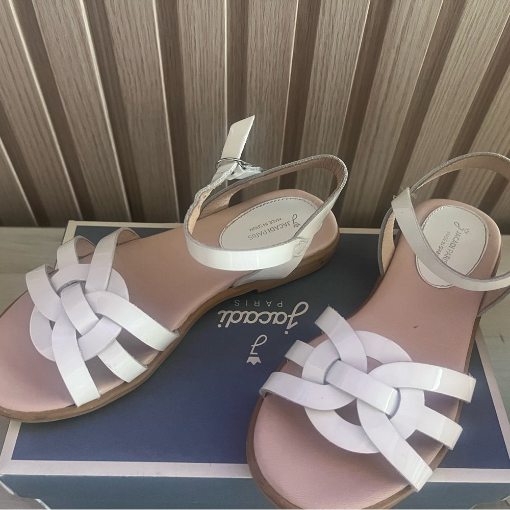 Jacadi White Kids Sandals